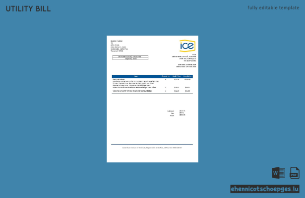 Costa Rica – Beispielrechnung des Costa Rican Institute of Electricity